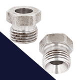 M16X1.5 Hex Solder Fitting,Cohline Series 9050,Uncoated Plain Steel