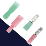 Bullet Connector,Male + Female,Insulated
