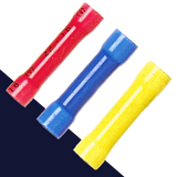 Butt Connector,Vinyl,Insulated