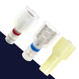 Insulated Male + Female Spade Connector 
