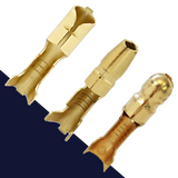Bullet Connector,Double Crimp,Uninsulated