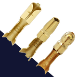 Bullet Connector,Double Crimp,Uninsulated