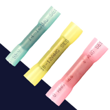 Sealed Butt Connector,Clear Poly,Crimp + Shrink