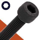 M5 Socket Head Bolt,Stainless + Black Oxide,DIN 912