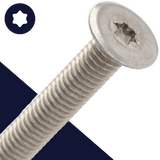 M6X1.0 Extreme Low Torx Reduced Head Profile Stainless Screw M6X1.0 Extreme Low Torx Reduced Head Profile Stainless Screw