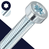 M6X1.0 Torx Socket Low Head 8.8 Zinc Coarse ISO 14580 M6X1.0 Torx Socket Low Head 8.8 Zinc Coarse ISO 14580