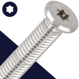 M6X1.0 Ultra Low Torx Reduced Head Profile Stainless Steel