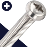 M4X0.7 Small Head Phillips Stainless Steel JIS B-1111