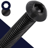 M10 Button Socket Head,Steel Class 10.9,ISO 7380-1