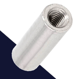 Round Coupler Nut,Stainless Steel A2,Extended Lengths