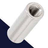 Round Coupler Nut,Stainless Steel A2,Extended Lengths