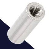 Round Coupler Nut,Stainless Steel A2,Extended Lengths
