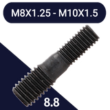 M8 to M10 Stepped Stud Class 8.8 Steel M8 to M10 Stepped Stud Class 8.8 Steel