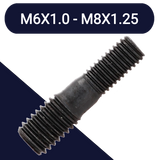 M6 to M8 Step Stud Class 10.9 Steel