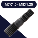 M7 to M8,Class 10.9 Steel,Hardened Stepped Stud