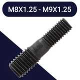 M8 to M9,Class 10.9 Steel,Hardened Stepped Stud