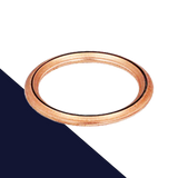 Hollow Crush 1.5mm Thick,Corrosion Resistant Gasket,DIN 7603 Copper Washer