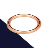 Hollow Crush 1.5mm Thick,Corrosion Resistant Gasket,DIN 7603 Copper Washer