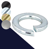 Split Lock Washer - Spring Steel DIN 127-B