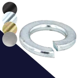 Spring Steel,Split Lock Washer,DIN 127B