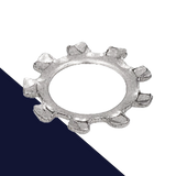 Toothed EXTERNAL Star Lock Washer DIN 6797-A Stainless