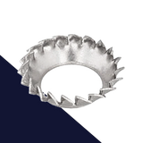 Serrated Cup Lock Washer,External DIN 6798-V,Stainless Steel