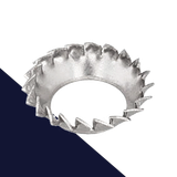 Serrated Cup Lock Washer,External DIN 6798-V,Stainless Steel