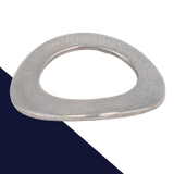 Stainless, Form A Curved,Wave Washer,DIN 137A