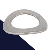 Stainless, Form A Curved,Wave Washer,DIN 137A