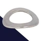 Stainless, Form A Curved,Wave Washer,DIN 137A