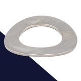 Stainless, Form B Crinkled,Wave Washer,DIN 137B