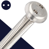 M5 Snake Eye Cheese Head Screw Stainless Steel