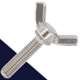 M8X1.25 Wing Bolt American Style - A2 Stainless