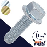 JIS Flange Bolt 10.9 Fine M10X1.25 / 14mm Wrench