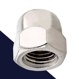 Acorn Nut, Fine,Stainless Steel,DIN 1587