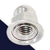 Spinning Acorn Nut,Stainless Steel,Spin Washer Tension Lock