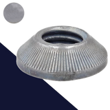 Countersunk Serrated Conical Self-Locking Nut Steel 