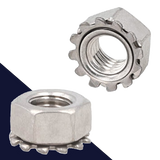 KEPS Toothed Lock Nut,Stainless Steel,Special