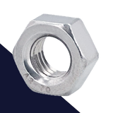 Hex Nut - A2 Stainless + Chrome DIN 934