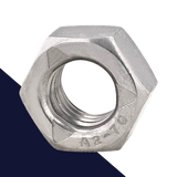 Hex Lock Nut 3-Punch All Metal - A2 Stainless DIN 980