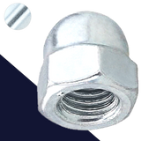 Acorn Nut Class 10 Steel Zinc DIN 1587