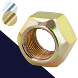 Conical Lock Nut,Steel Class 10 Hardened,DIN 980V / ISO 7042