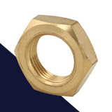 Jam Nut Brass DIN 439