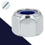 Nylon Locking Nut High Class 8 Steel Zinc DIN 982
