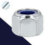 Nylon Locking Nut High Class 8 Steel Zinc DIN 982
