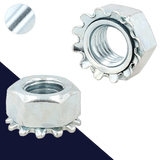 Kep Nut Class 8 Steel Zinc