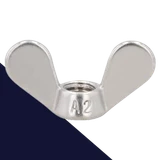 Wing Nut Rounded,Stainless Steel,DIN 315 German Style