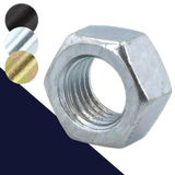 Coarse DIN 934 Nut,Class 8 Steel,Finishes Vary