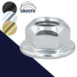 Top Lock Flange Nut DIN 6927,Steel Class 10 Hardened,Coarse Thread