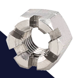 Castle Nut Fine Thread - Stainless Steel Castle Nut Fine Thread - Stainless Steel